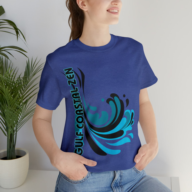 Gulf Coastal Zen Forgotten Coast Waves Sea Ocean Tee