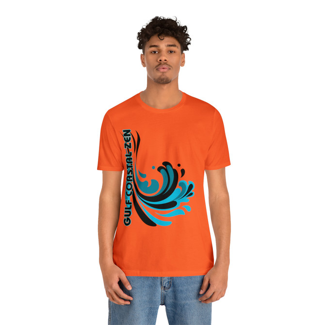 Gulf Coastal Zen Forgotten Coast Waves Sea Ocean Tee