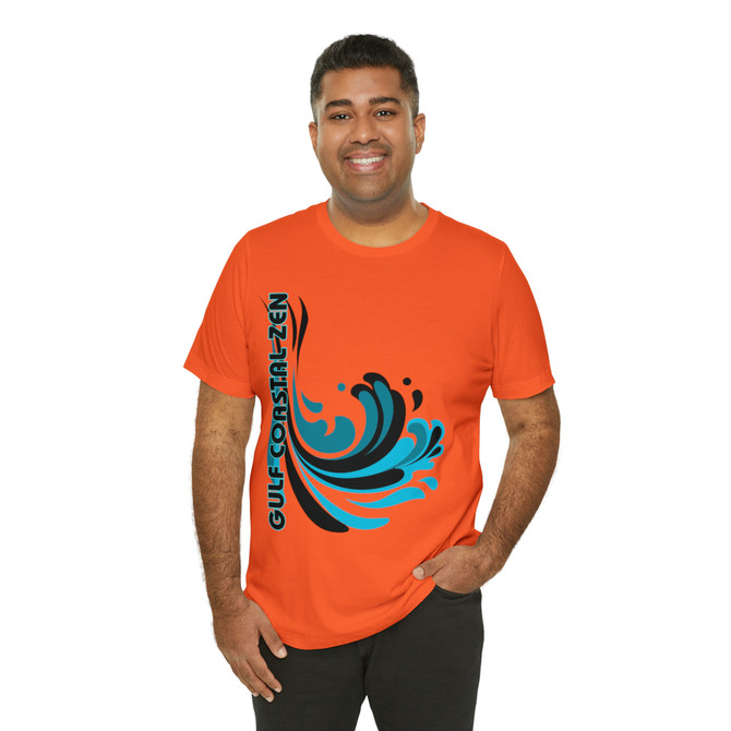 Gulf Coastal Zen Forgotten Coast Waves Sea Ocean Tee