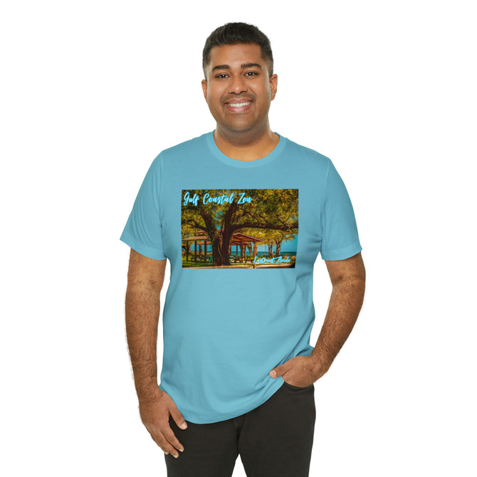 Gulf Coastal Zen Forgotten Coast Park Eastpoint Florida Adult T-Shirt