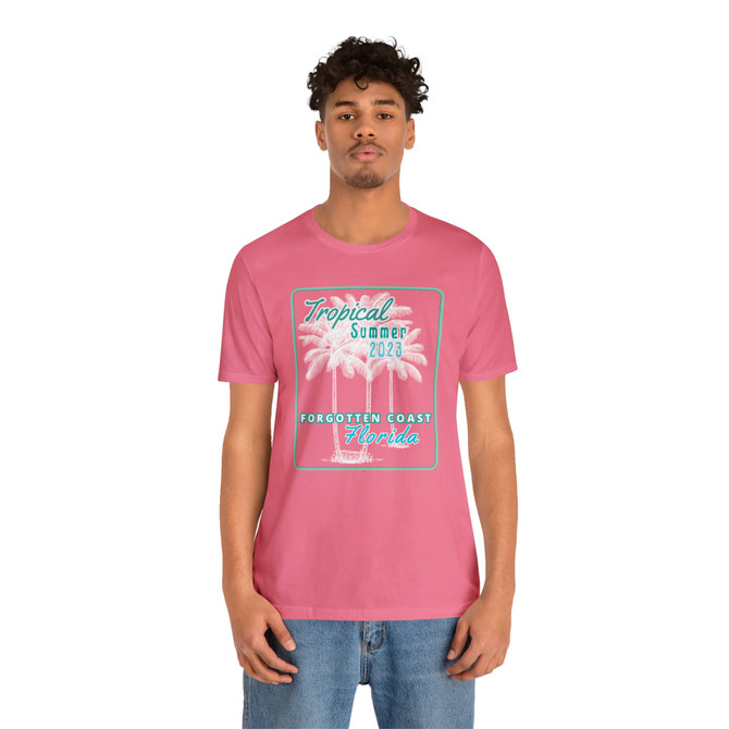 Gulf Coastal Zen Forgotten Coast Tropical Summer 2023 Florida T-Shirt