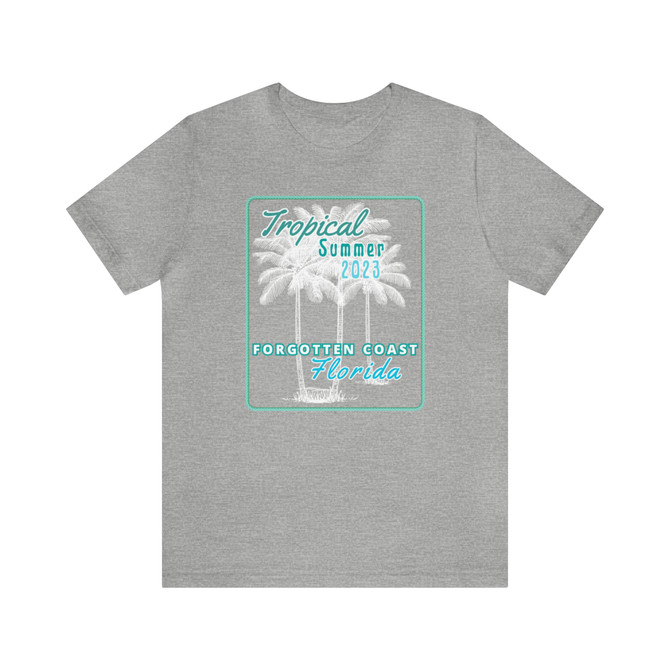 Gulf Coastal Zen Forgotten Coast Tropical Summer 2023 Florida T-Shirt