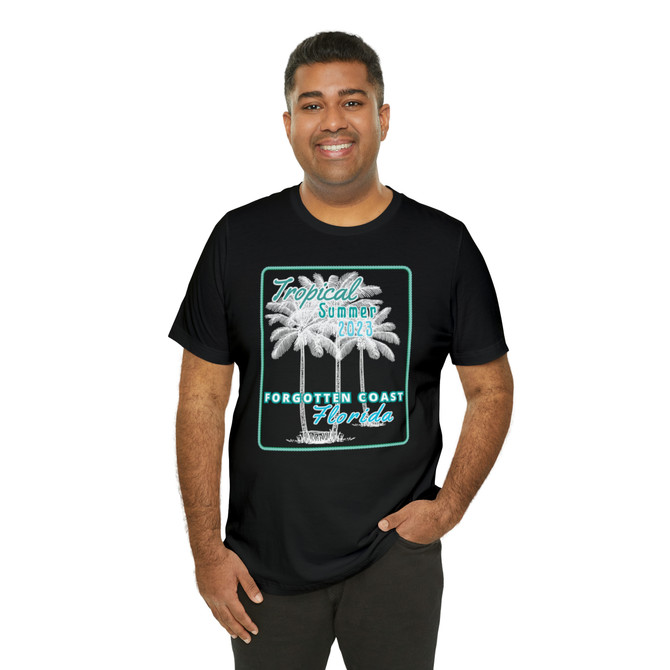 Gulf Coastal Zen Forgotten Coast Tropical Summer 2023 Florida T-Shirt