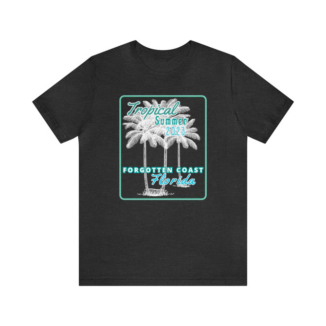 Gulf Coastal Zen Forgotten Coast Tropical Summer 2023 Florida T-Shirt