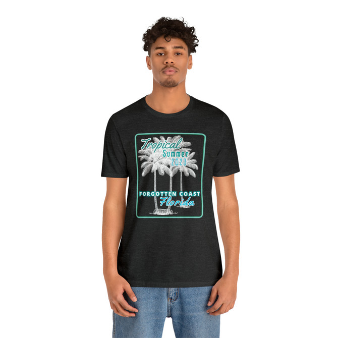 Gulf Coastal Zen Forgotten Coast Tropical Summer 2023 Florida T-Shirt