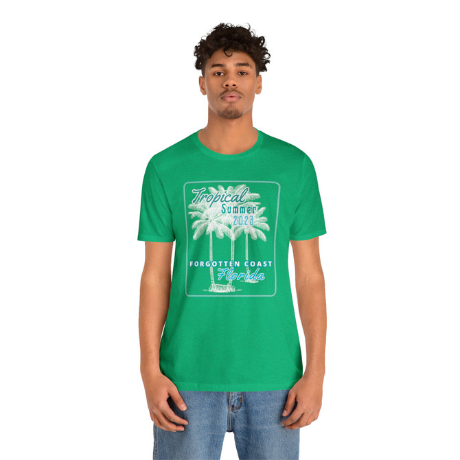 Gulf Coastal Zen Forgotten Coast Tropical Summer 2023 Florida T-Shirt