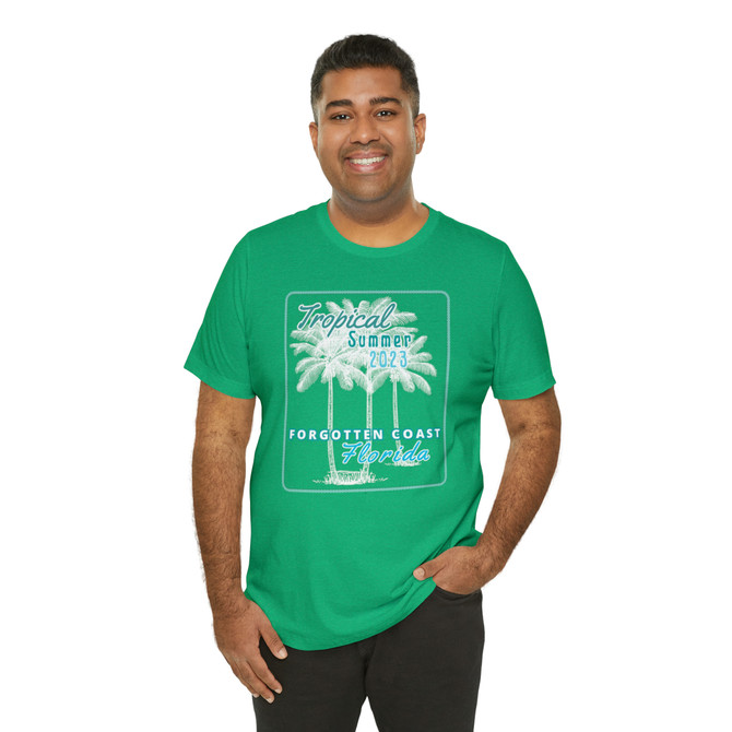 Gulf Coastal Zen Forgotten Coast Tropical Summer 2023 Florida T-Shirt