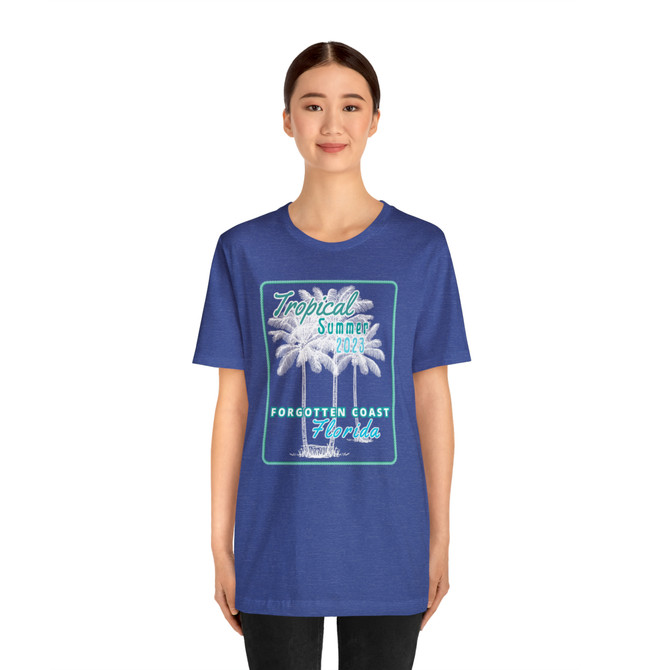 Gulf Coastal Zen Forgotten Coast Tropical Summer 2023 Florida T-Shirt