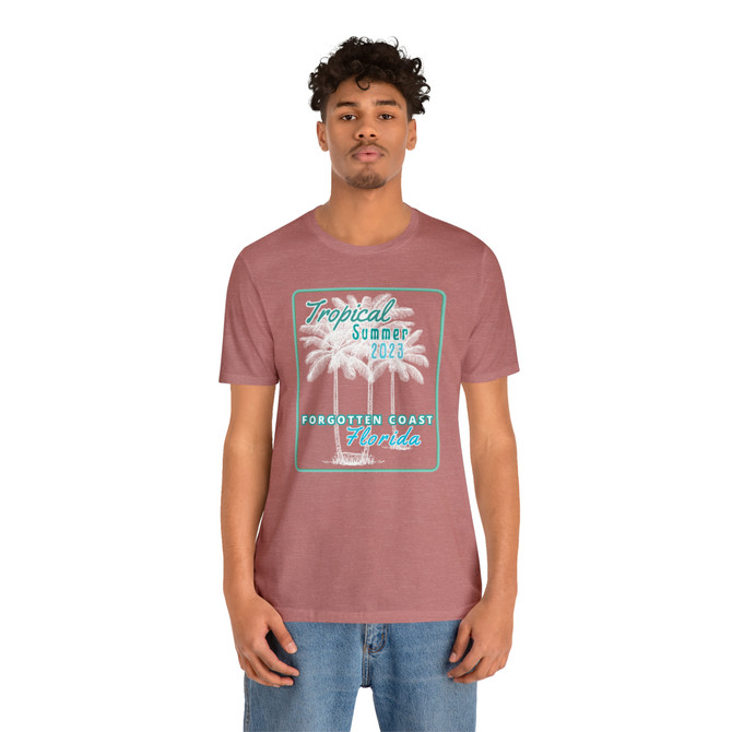 Gulf Coastal Zen Forgotten Coast Tropical Summer 2023 Florida T-Shirt