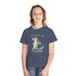 Gulf Coastal Zen Alligator Vacation Explore The Forgotten Coast Beach Youth Midweight Unisex Short Sleeve T-Shirt