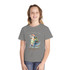 Gulf Coastal Zen Alligator Vacation Explore The Forgotten Coast Beach Youth Midweight Unisex Short Sleeve T-Shirt