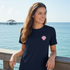 Gulf Coastal Zen Original Apparel Florida Beach Sea Shell Pink Ocean Adult Unisex Short Sleeve T-Shirt 2024 Edition Back