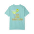Salt Lime Beach Time Margarita Glass Gulf Coastal Zen Ocean Adult Unisex Short Sleeve T-Shirt