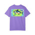 Tuna Fins Underwater Sea Life Deep Sea Fishing Florida Comfort Colors Adult Crew Neck Short Sleeve T-Shirt