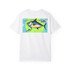 Tuna Fins Underwater Sea Life Deep Sea Fishing Florida Comfort Colors Adult Crew Neck Short Sleeve T-Shirt