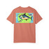 Tuna Fins Underwater Sea Life Deep Sea Fishing Florida Comfort Colors Adult Crew Neck Short Sleeve T-Shirt