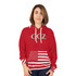 Vintage American Flag When All Else Fails Florida Unisex Long Sleeve Pullover Hoodie Red