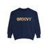 Gulf Coastal Zen GROOVY Geo Adult Long Sleeve Garment-Dyed Sweatshirt