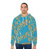 Gulf Coastal Zen Groovy Geo All Over Print Unisex Long Sleeve Pullover Hoodie TQ