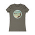 Gulf Coastal Zen In The Forgotten Coast We Trust Vintage Series 1 Women's Fitted Tee