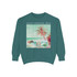 Gulf Coastal Zen Retro Revival Soft Cozy Sweatshirt