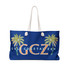 Gulf Coastal Zen Pretty Palm Logo Weekender Bag NV