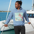 Gulf Coastal Zen Retro Revival Soft Hoodie