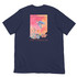 Gulf Costal Zen Sea Turtle Watercolor Splash T-shirt 23 Back