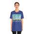 Gulf Coastal Zen Forgotten Coast Dear Self Beach Dock Ocean Beach Adult Short Sleeve T- Shirt