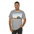 Gulf Coastal Zen Forgotten Coast Mood St George Island Florida Beach Pavilion Ocean Vacay SGI Adult Short Sleeve T-shirt 