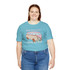 Gulf Coastal Zen Forgotten Coast Just be Zen Hippie Vintage Mini Van Bus Groovy T-Shirt