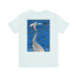 Gulf Coastal Zen Forgotten Coast Mood Great Blue Heron St Marks Wildlife Refuge Florida Beach Adult Short Sleeve T-Shirt