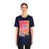 Gulf Coastal Zen Forgotten Coast Sea Horse Sea Turtle Tropical Fish Coral Ocean Florida Beach Adult Short Sleeve T-shirt