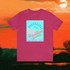 Gulf Coastal Zen Forgotten Coast Florida Waves Sand Sea Gulls Adventure Begins Ocean Beach T-Shirt Aqua