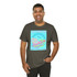 Gulf Coastal Zen Forgotten Coast Florida Waves Sand Sea Gulls Adventure Begins Ocean Beach T-Shirt Aqua