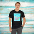 Gulf Coastal Zen Forgotten Coast Florida Waves Sand Sea Gulls Adventure Begins Ocean Beach T-Shirt Aqua