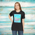 Gulf Coastal Zen Forgotten Coast Florida Waves Sand Sea Gulls Adventure Begins Ocean Beach T-Shirt Aqua