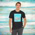 Gulf Coastal Zen Forgotten Coast Florida Waves Sand Sea Gulls Adventure Begins Ocean Beach T-Shirt Aqua