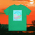 Gulf Coastal Zen Forgotten Coast Florida Waves Sand Sea Gulls Adventure Begins Ocean Beach T-Shirt Aqua