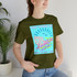 Gulf Coastal Zen Forgotten Coast Florida Waves Sand Sea Gulls Adventure Begins Ocean Beach T-Shirt Aqua
