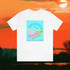 Gulf Coastal Zen Forgotten Coast Florida Waves Sand Sea Gulls Adventure Begins Ocean Beach T-Shirt Aqua