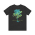 Gulf Coastal Zen Forgotten Coast Just Be Zen Palm Tree Ocean Beach Adult Short Sleeve T-Shirt LM