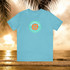 Gulf Coastal Zen EST Forgotten Coast Florida Sand Dollar Light Ocean Beach T-Shirt Adult Short Sleeve OR AQ