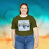 Gulf Coastal Zen Forgotten Coast Florida Explore The Forgotten Coast Ocean Beach Adult Short Sleeve T-Shirt 