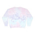 Gulf Coastal Zen Forgotten Coast Watercolor Splash Sea Turtle Tie-Dye Sweatshirt