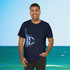 Gulf Coastal Zen Forgotten Coast Crab SW Sea Ocean Retro T-Shirt