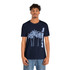 Gulf Coastal Zen Forgotten Coast Palm Trees Sea Ocean Tee BB