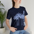 Gulf Coastal Zen Forgotten Coast Palm Trees Sea Ocean Tee BB