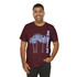 Gulf Coastal Zen Forgotten Coast Palm Trees Sea Ocean Tee BB