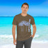 Gulf Coastal Zen Forgotten Coast Palm Trees Sea Ocean Tee BB